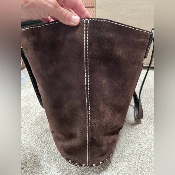 Michael Kors Suede Tote Laptop bag - Picture 5 of 12